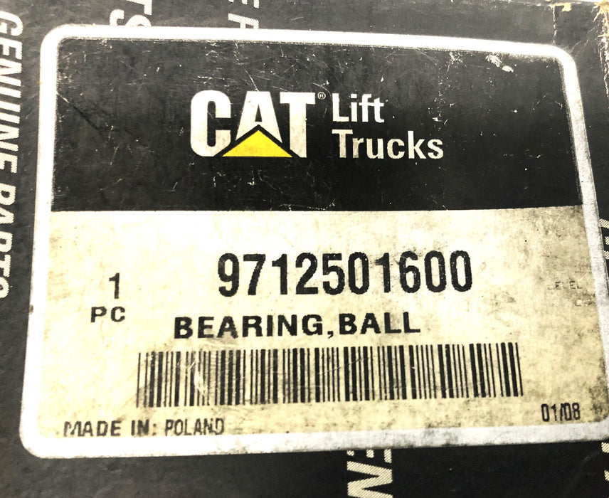 CAT Lift Trucks Ball Bearing 9712501600 [Lot of 2] NOS