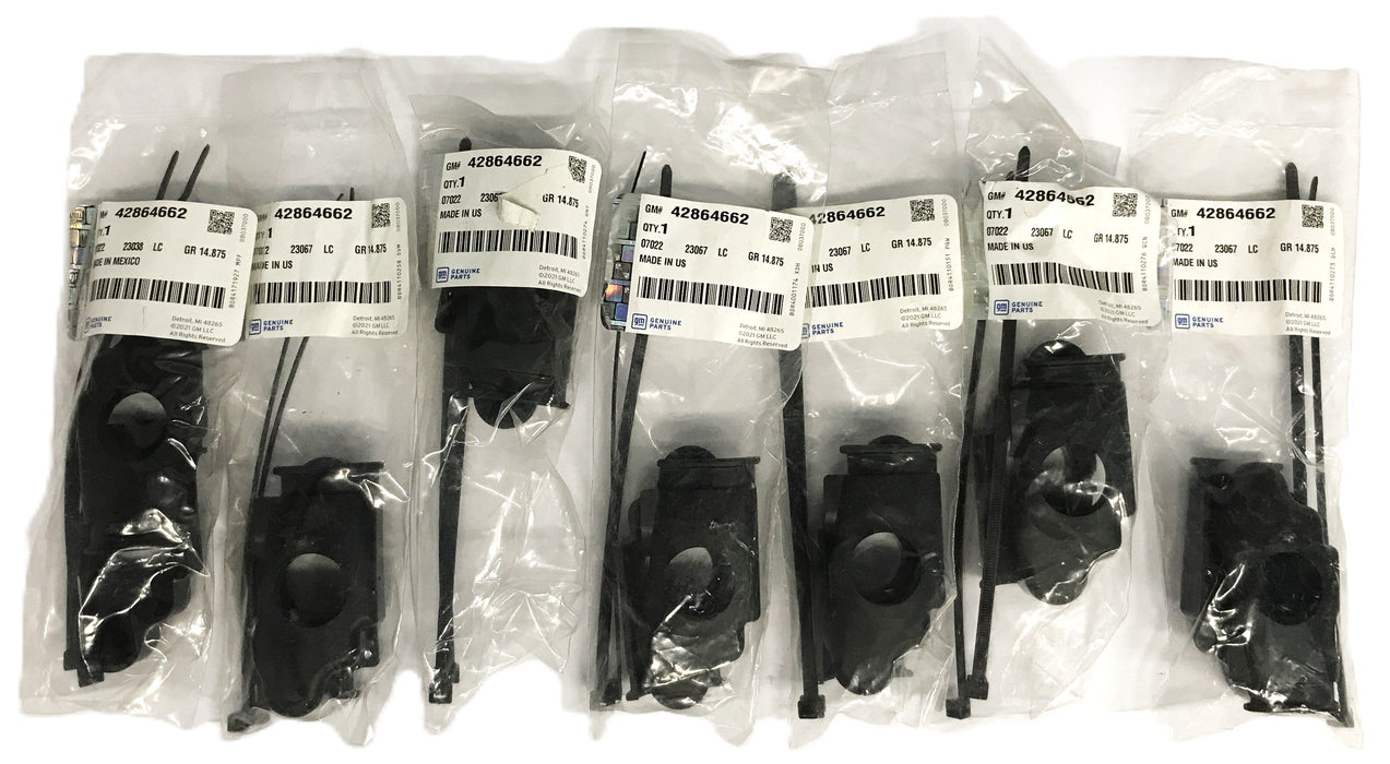 GM OEM Seatbelt Pretensioner Cover 42864662 [Lot of 7] NOS