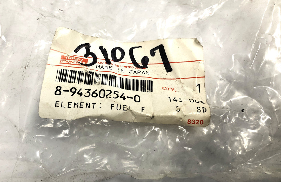 Isuzu Fuel Filter Element 8-94360254-0 NOS