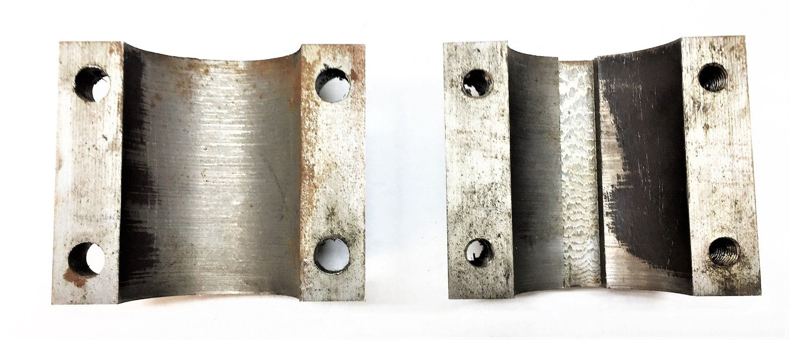 UNBRANDED 2-Piece Shaft Coupling 2" x 3" Long w/ 1/2" Keyway NOS