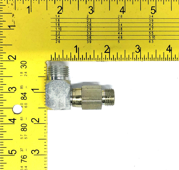 Unbranded 11/16-16x9/16-18 Hydraulic Swivel Elbow For CAT CFL8T9594 (8T-9594)NOS