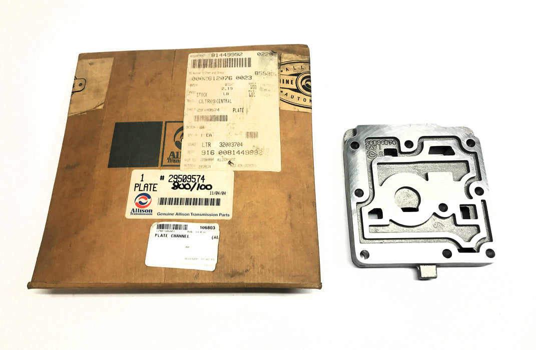 Allison Transmission Plate 29509574 NOS