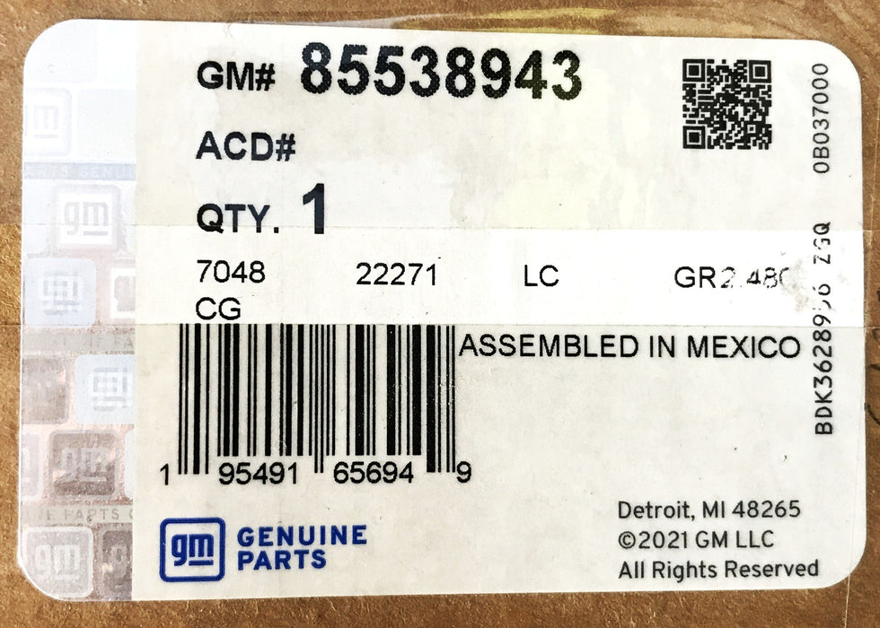 GM Wiring Harness 85538943 NOS