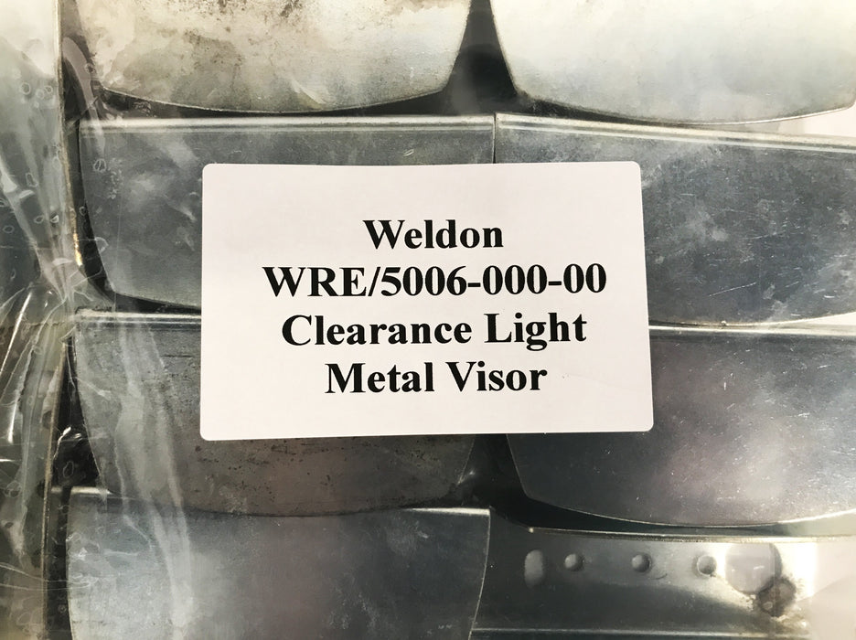 Weldon Clearance Lamp Metal Visor WTE/5006-0000-00 [Lot of 10] NOS