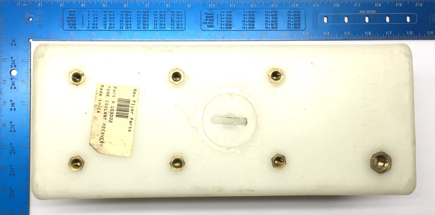 New Flyer Recovery Coolant Tank 103002 NOS