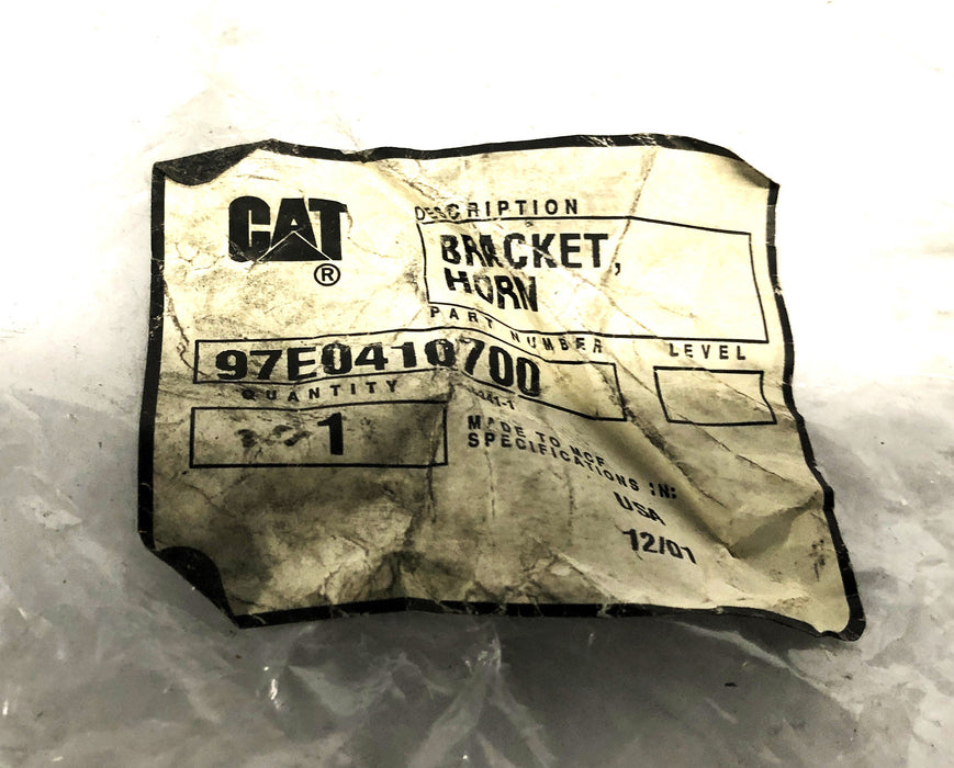 CAT Horn Bracket 97E0410700 NOS