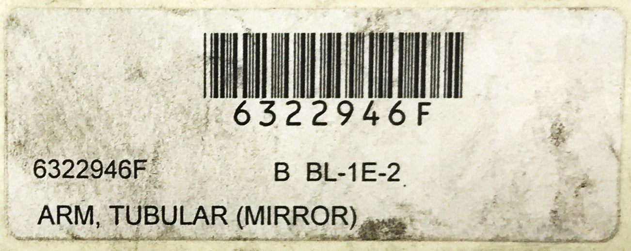 New Flyer Tubular Mirror Arm 6322946 [Lot of 2] NOS