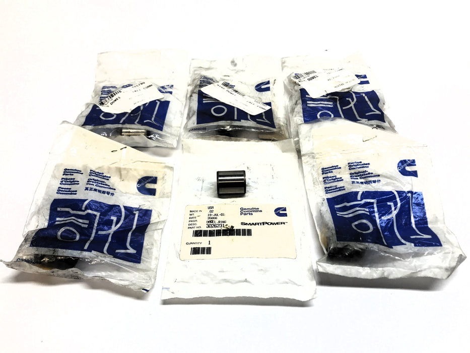 Cummins Dowel Ring 3026231 [Lot of 6] NOS