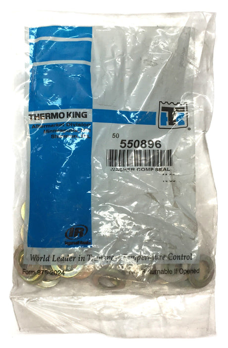 Thermo King Compressor Sealing Flat Washer 550896 [Lot of 50] NOS