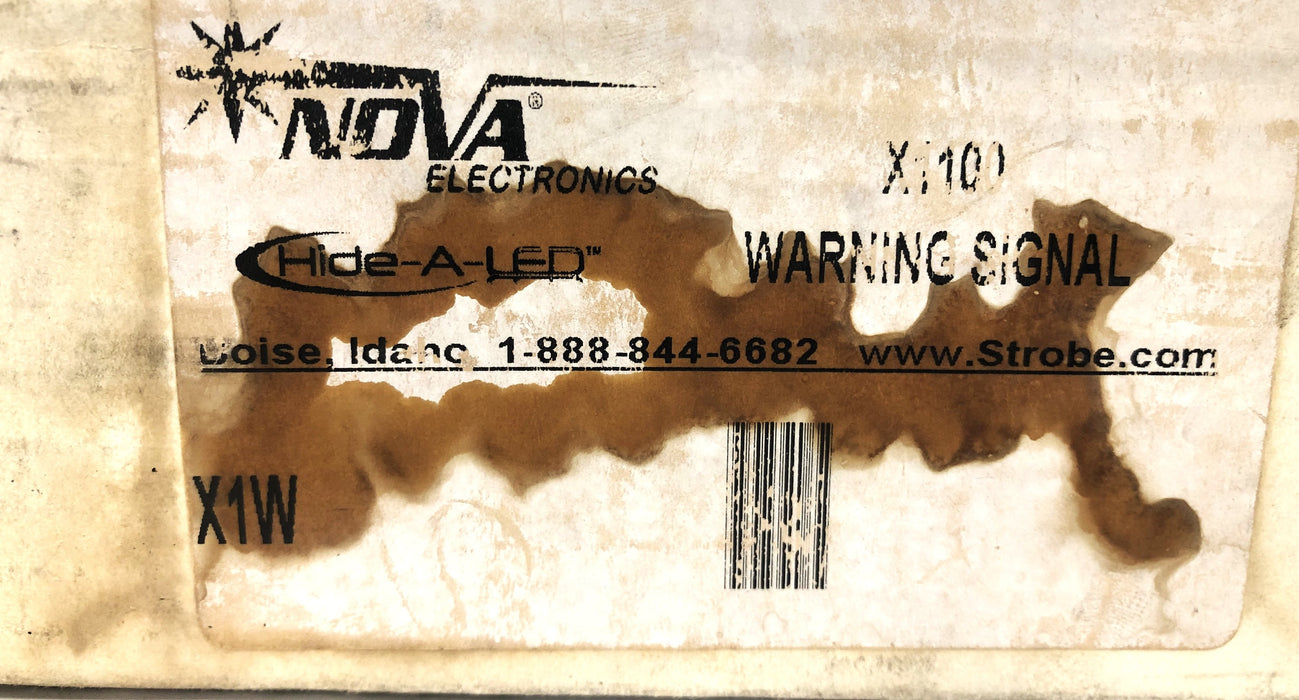 Nova Hide-A-LED Warning Signal X1100 NOS - GTS SPECIAL