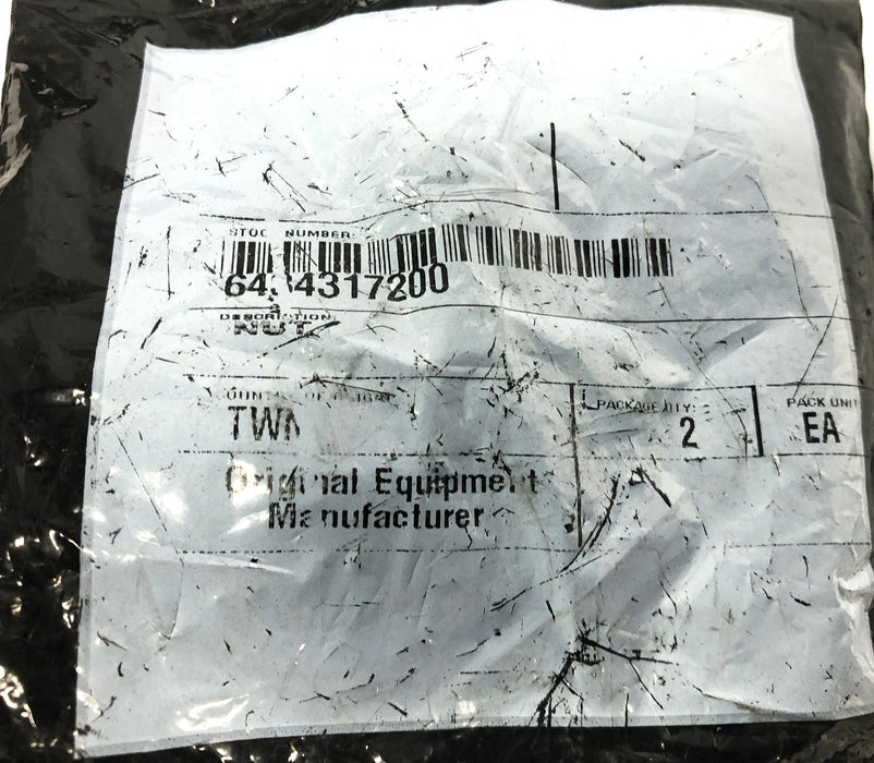 Total Source Nut 6434317200 [Lot of 2] NOS