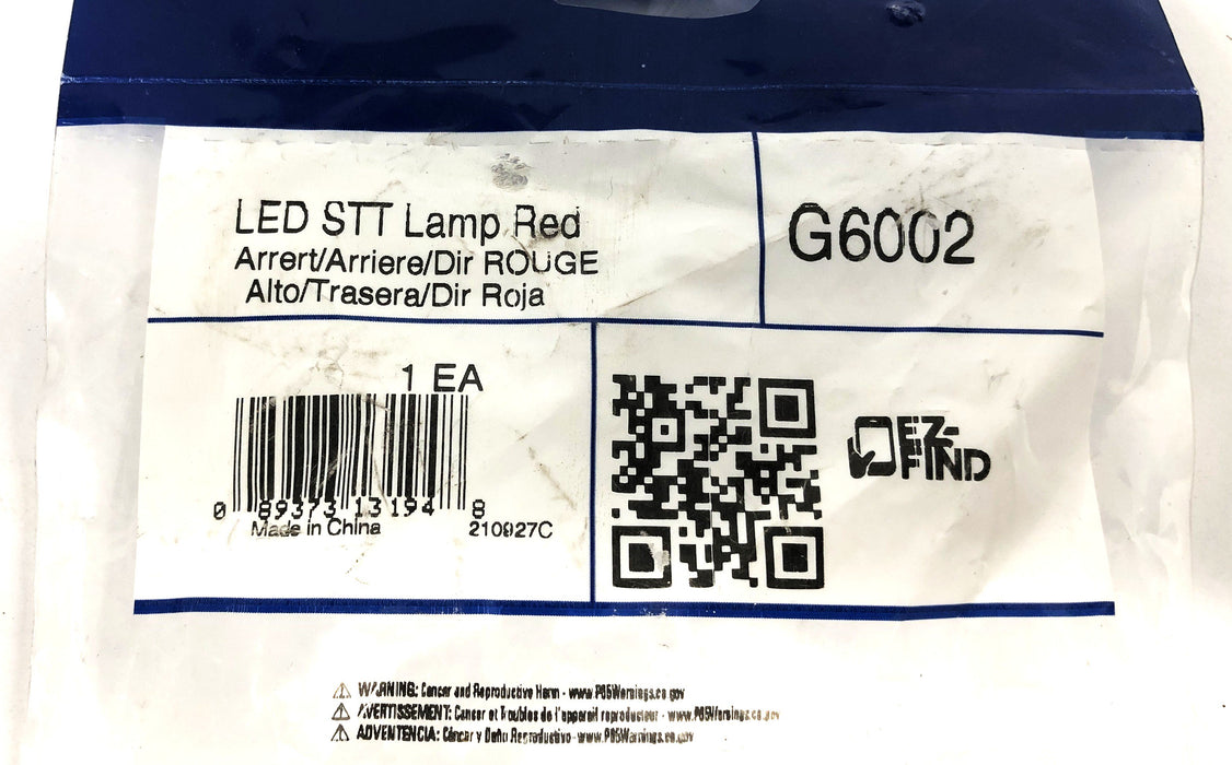 Grote LED STT (Stop/Turn/Tail) Lamp G6002 NOS