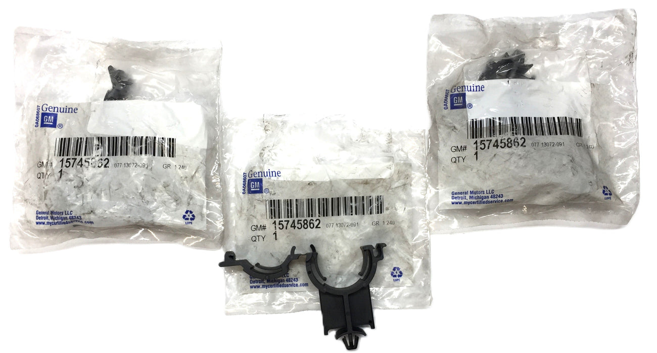 General Motors/GM Coolant Tank Clip 15745862 [Lot of 3] NOS