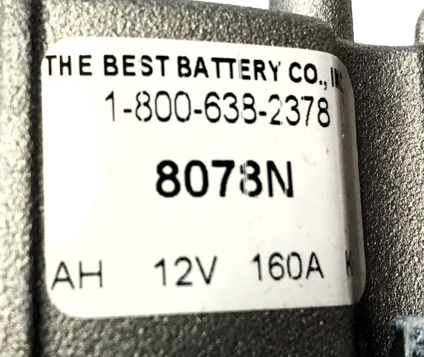 The Best Battery CO. Alternator 8078N NOS