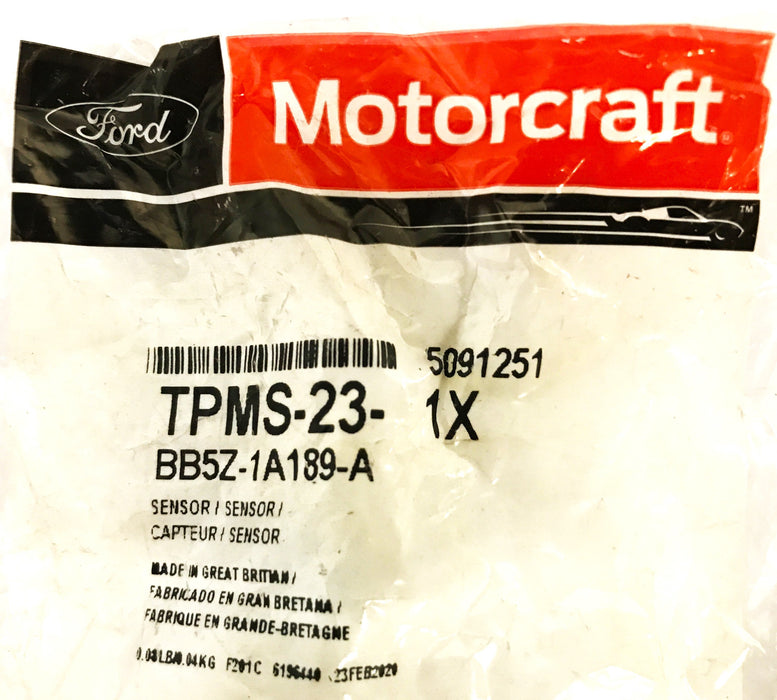 Motorcraft Tire Pressure Sensor TPMS-23 [Lot of 2]