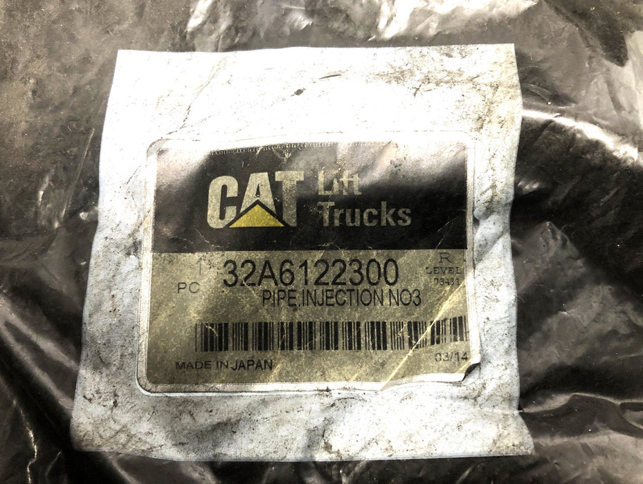 CAT Lift Trucks Injection NO3 Pipe 32A6122300 NOS