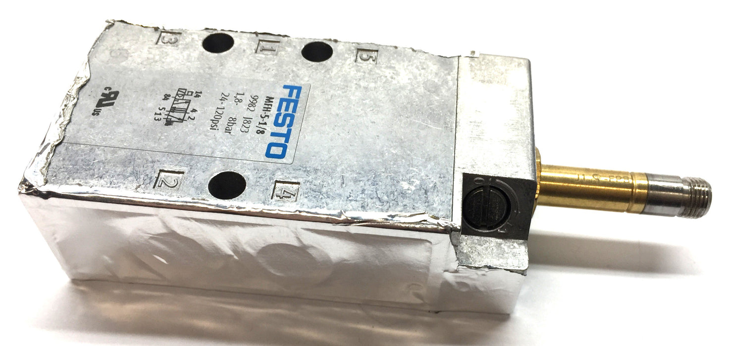 Festo MFH-5-1/8 Solenoid Valve 9982 J823 NOS