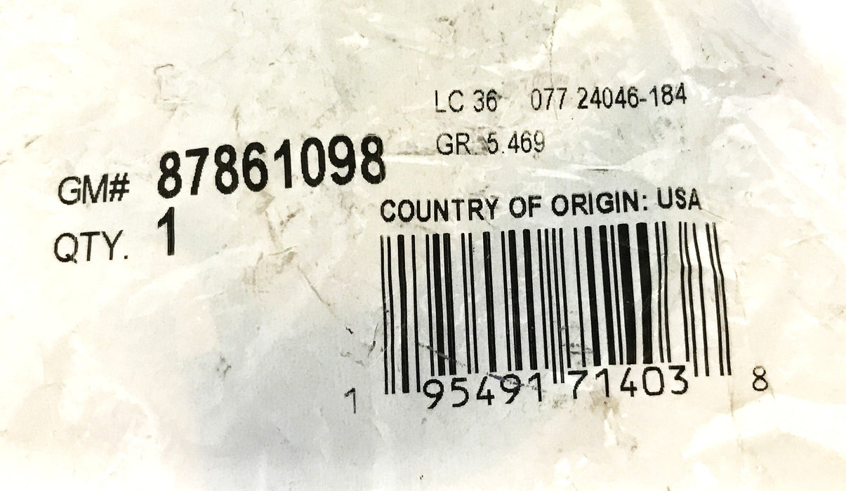 GM Differential Pinion Seal 87861098 NOS