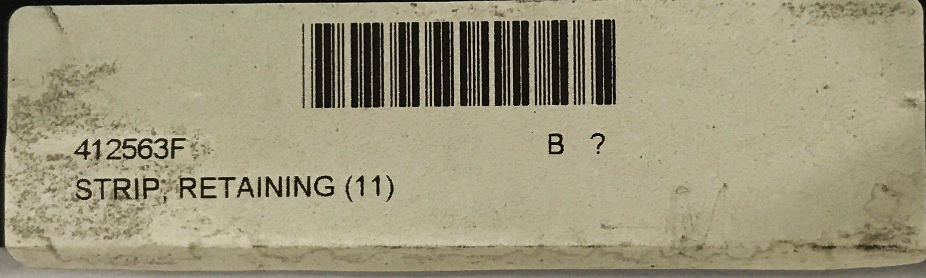 New Flyer Rubber Seal Retaining Strip 412563F [Lot of 2] NOS