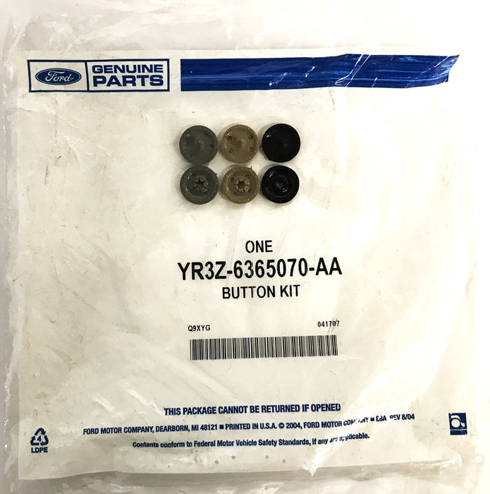 Ford OEM Button Kit YR3Z-6365070-AA NOS