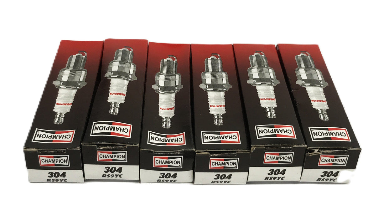 Champion Copper Plus Spark Plug 304 (RS9YC) [Lot of 6] NOS