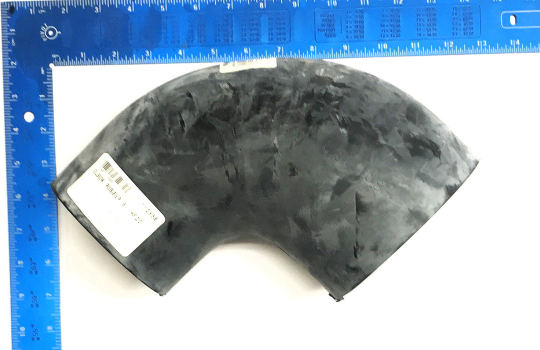 New Flyer 4" x 5" I.D 90 Degree Rubber Elbow 042027 (RL-5490) NOS