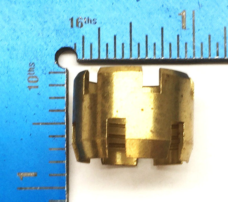Eaton Weatherhead 3/8" Brass Air Brake Fitting 33806A [Lot of 5] NOS