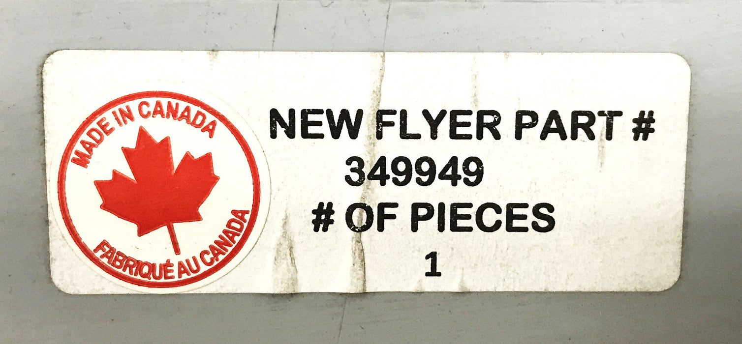 New Flyer LH Angled Mounting Panel (Grey) 349949 [Lot of 3] NOS
