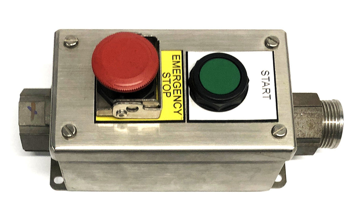 Unbranded 2 Push Button Control Station NOS