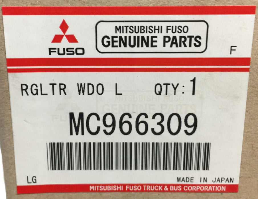 Mitsubishi Fuso LH Front Door Window Regulator MC966309 NOS