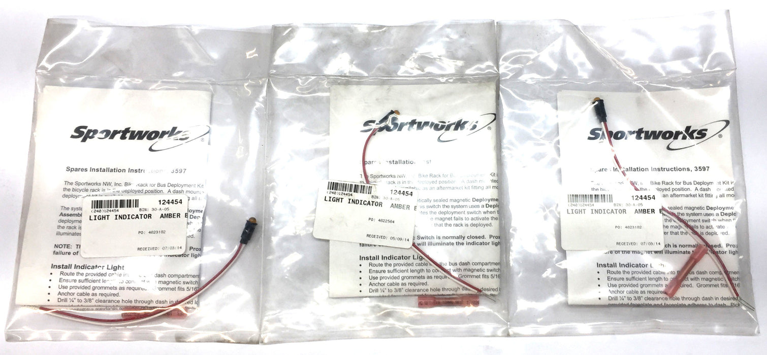 Sportworks Bike Rack Indicator Kit 3597 [Lot of 3] NOS