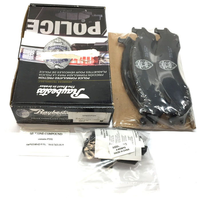 Raybestos Brake Pad Set w/Hardware SP655PSH NOS - GTS SPECIAL