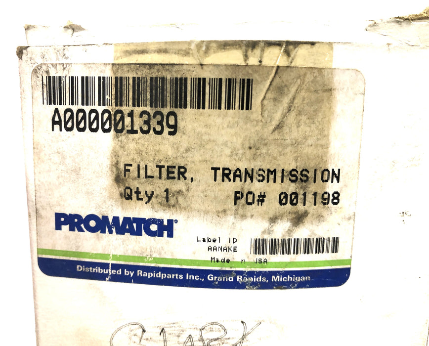 Baldwin Transmission Filter For ProMatch BT8843-MPG (A000001339 NOS