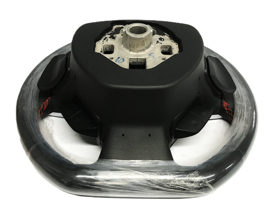 GM Black Leather Steering Wheel Assembly 84744912 NOS