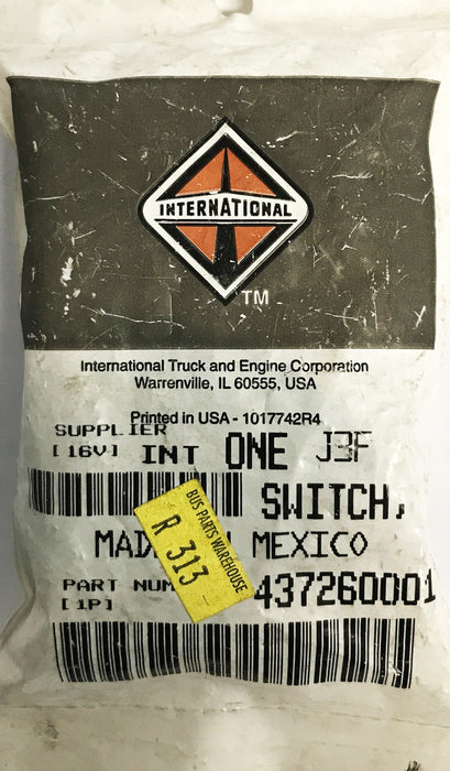 International High/Low/Off Rocker Switch 437260001 [Lot of 2] NOS