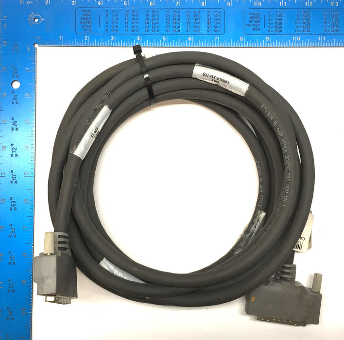 Centronics 16' Male-to-Male 50-pin SCSI-1 Cable 140314-216(D) NOS