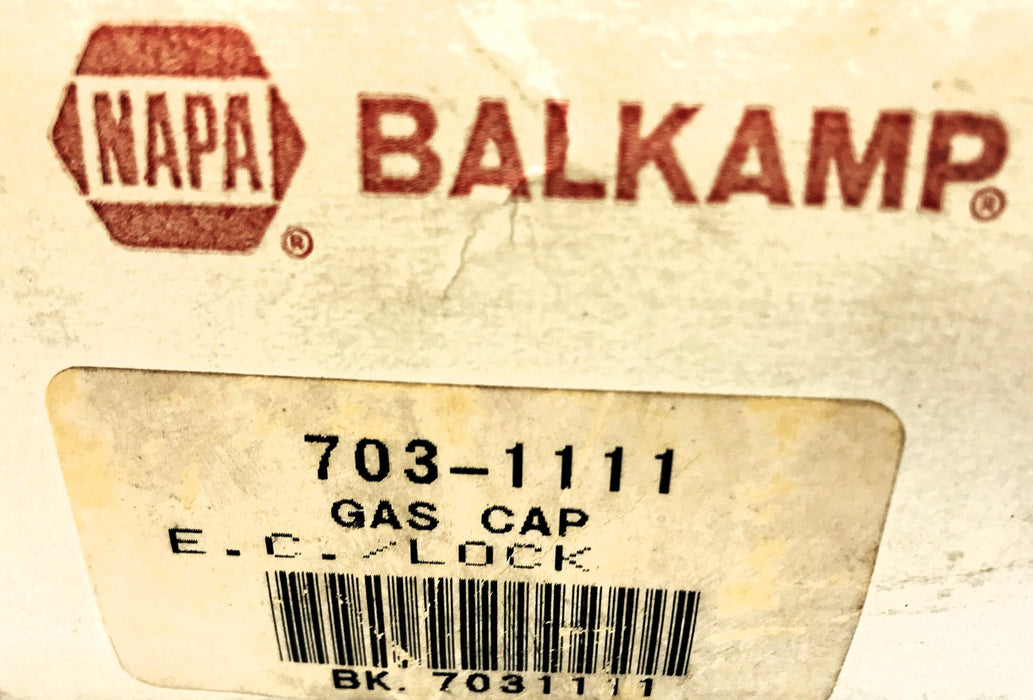 Napa Locking Gas Cap 703-1111 NOS