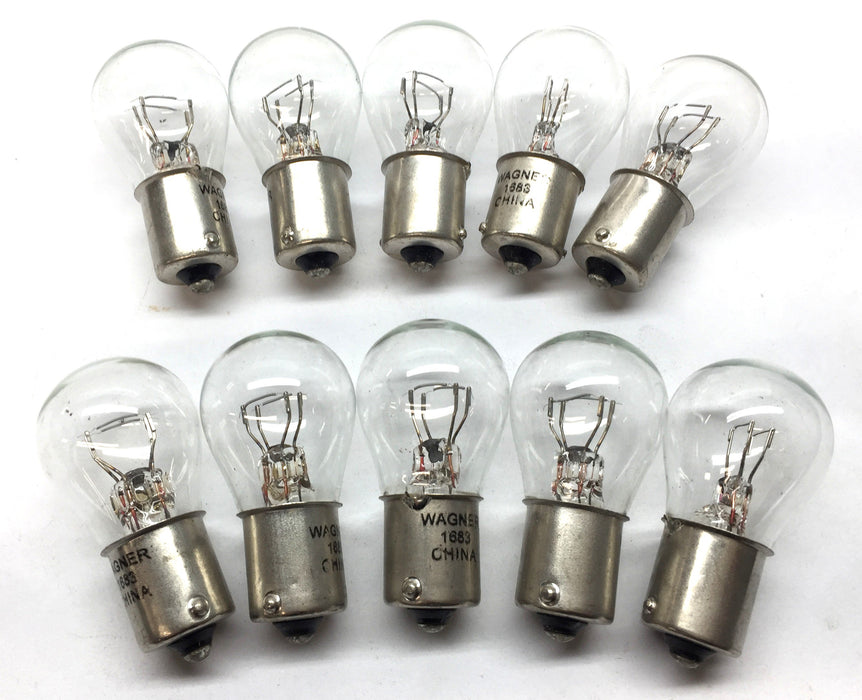 Wagner Miniature Automotive Lamp 1683 [Lot of 10] NOS