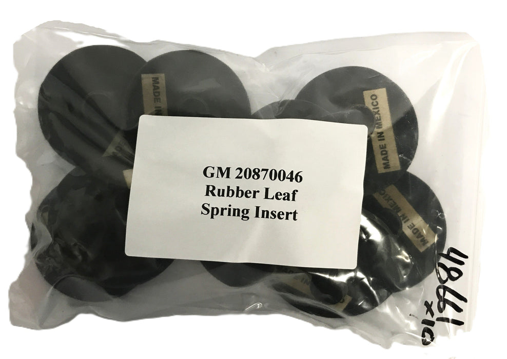 GM Rubber Leaf Spring Insert 20870046 [Lot of 10] NOS