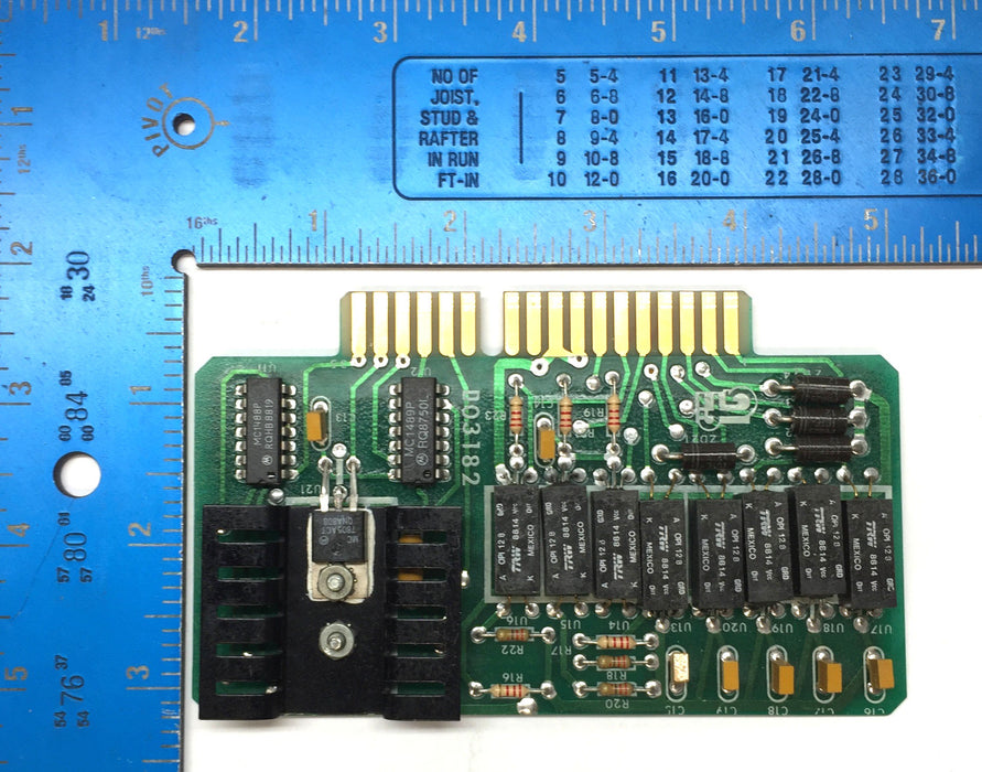 The Janek Corp. Printed Circuit Board D03182 USED