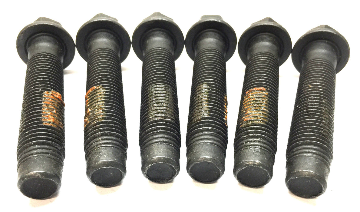 Unbranded 3-1/2" x 5/8"-11 SFT 10.9 Black Oxide Engine Bolt  [Lot of 6] NOS