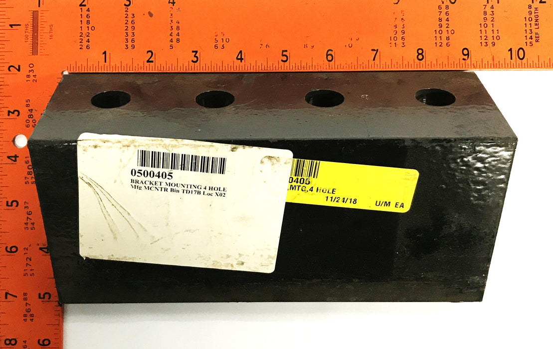 McNeilus 4-hole Mounting Bracket 0500405 NOS