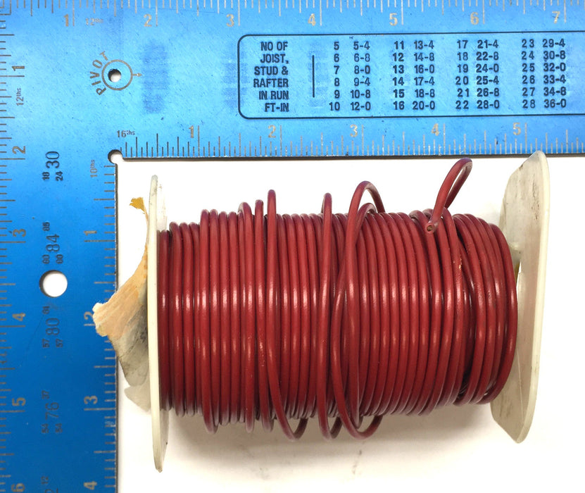 Napa Belden 100' 18Ga./Cal.-30,5m Red Primary Wire 18009 (732302) NOS