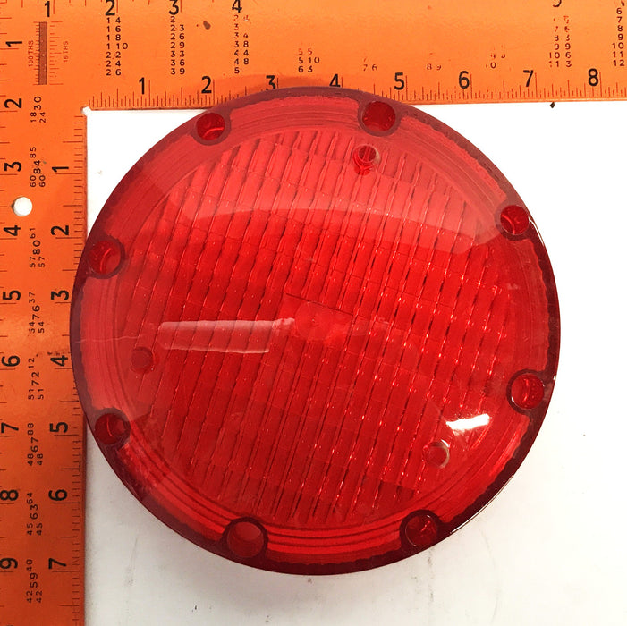 Weldon Red Warning Light Lens W1004R [Lot of 4] NOS