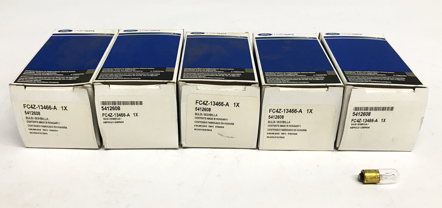 Ford Dash Board Indicator Bulb FC4Z-13466-A [Lot of 5] NOS