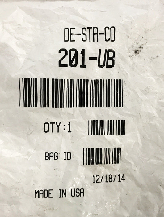 Destaco Straight Base Vertical Toggle Clamp 201-UB [Lot of 3] NOS