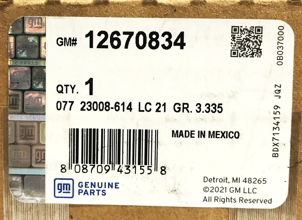 GM OEM Throttle Body 12670834 NOS