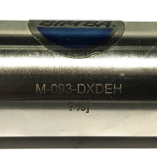 Dimba Stainless Steel Pneumatic Cylinder M-093-DXDEH NOS