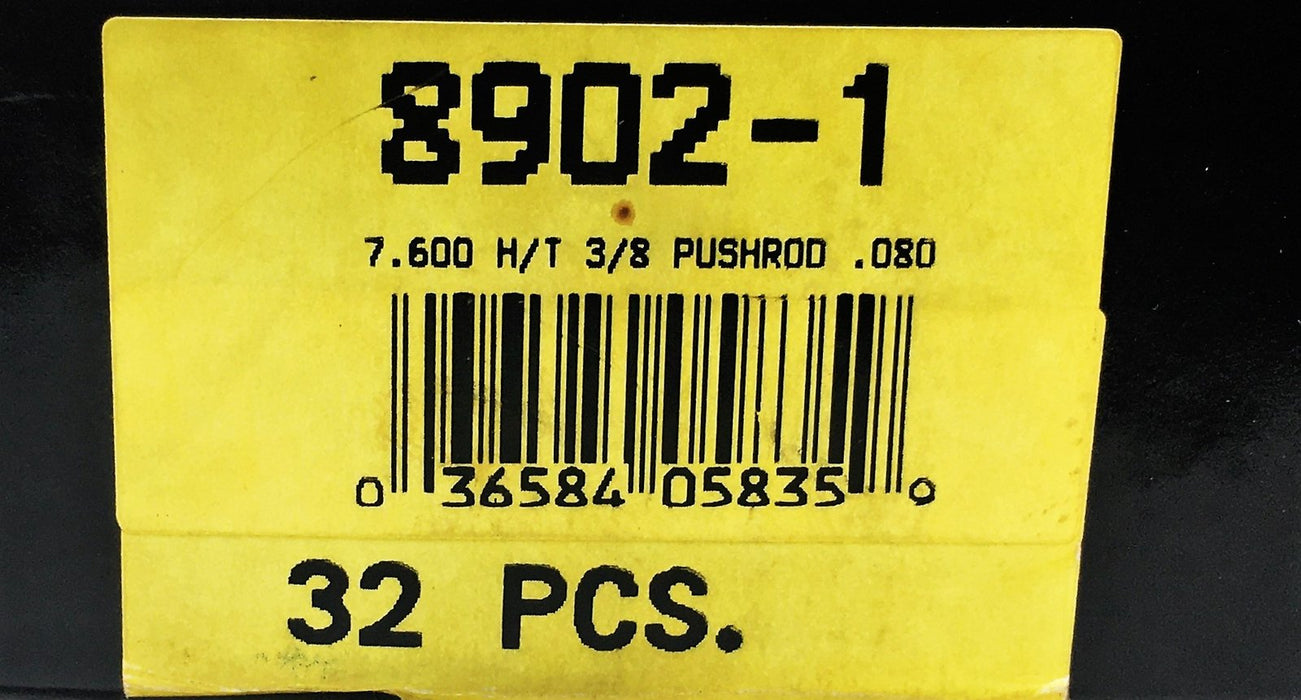 Competition Cams 7.600 H/T 3/8 .080 Pushrod 8902-1 NOS
