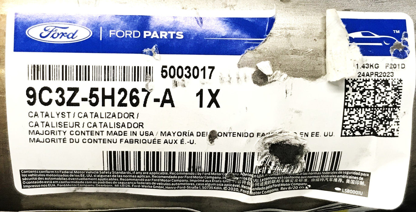 Ford OEM Diesel Engine Catalytic Converter Assembly 9C3Z-5H267-A NOS